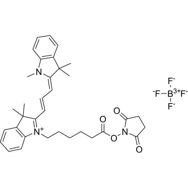 Cyanine3 NHS ester tetrafluoroborate 2632339-91-2
